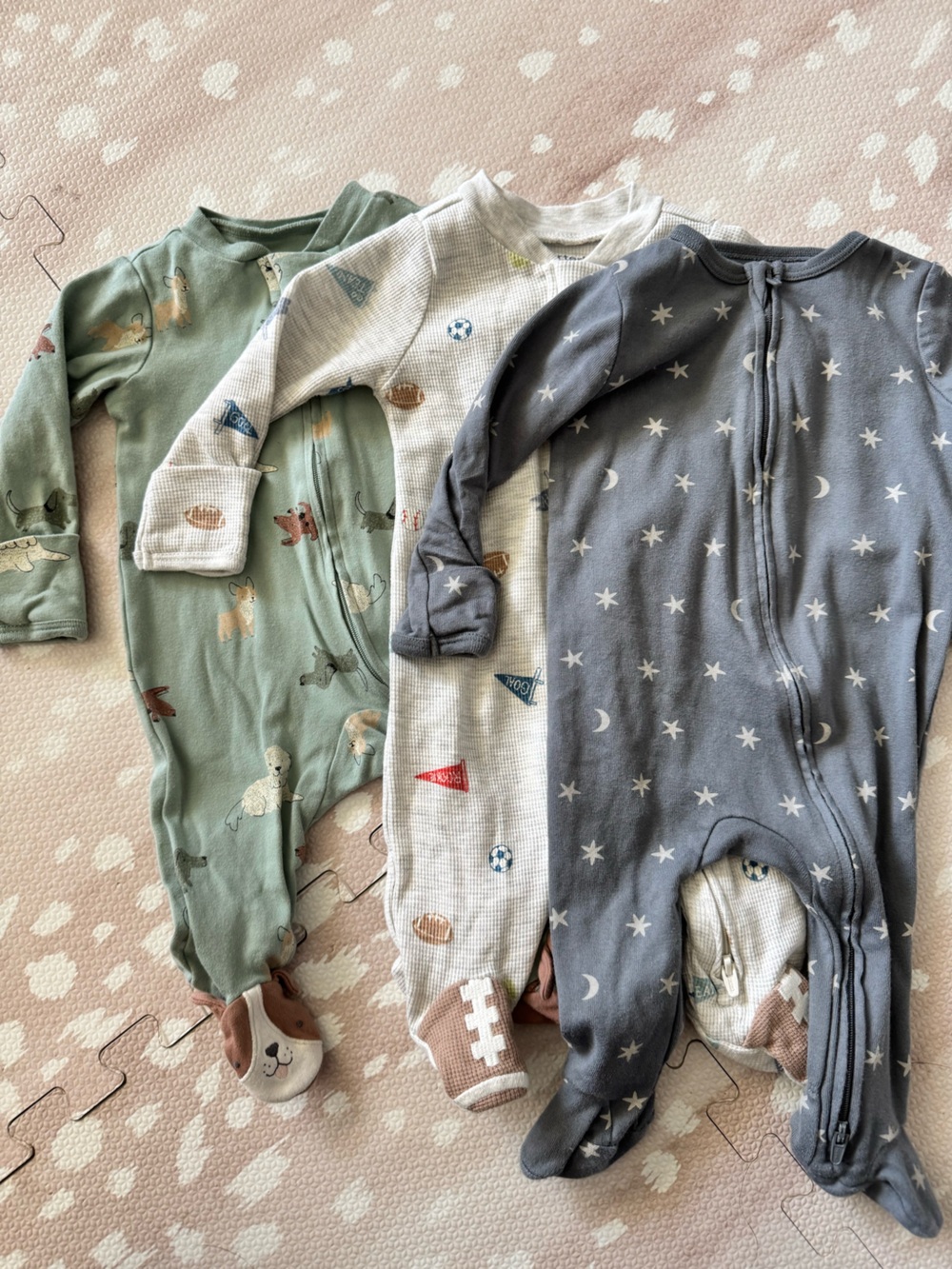 Carter's & Cloud Island Baby Three Footed Sleepers